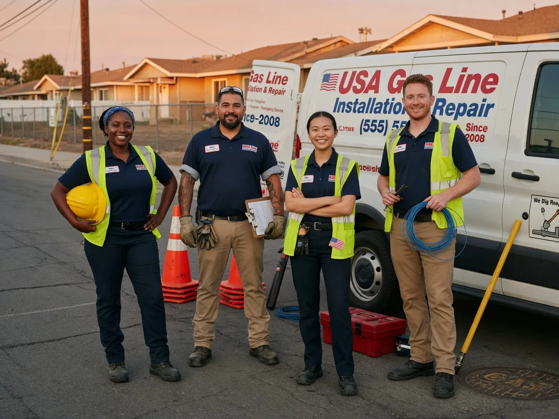 Gas Line Installation company in Rushford, NY